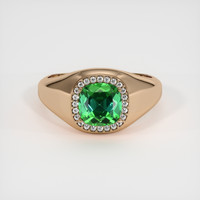 2.65 Ct. Gemstone Ring, 14K Rose Gold 1