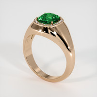 2.65 Ct. Gemstone Ring, 14K Rose Gold 2