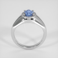 0.75 Ct. Blue Sapphire Ring, Silver 3