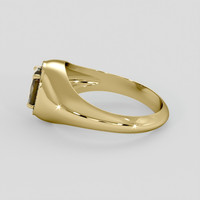 1.11 Ct. Greenish Brown Andalusite Ring, 14K Yellow Gold 4