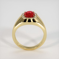 2.98 Ct. Ruby Ring, 14K Yellow Gold 3