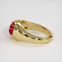 2.98 Ct. Ruby Ring, 14K Yellow Gold 4