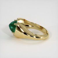 2.80 Ct. Emerald Ring, 18K Yellow Gold 4