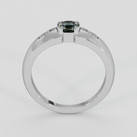 1.09 Ct. Bi Color Sapphire Ring, Platinum 950 3