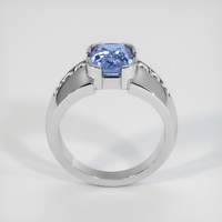 5.70 Ct. Sapphire Ring, 14K White Gold 3