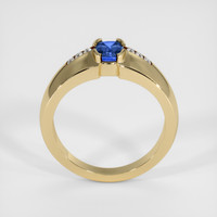 0.92 Ct. Sapphire Ring, 18K Yellow Gold 3