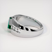 1.41 Ct. Emerald Ring, 18K White Gold 4