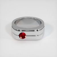 0.54 Ct. Ruby Ring, Platinum 950 1