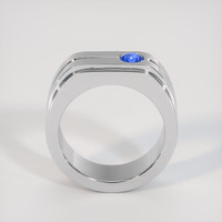 0.46 Ct. Blue Sapphire Ring, Platinum 950 3