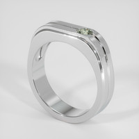 0.54 Ct. Bi Color Sapphire Ring, Platinum 950 2