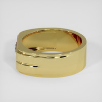 0.91 Ct. Brown Zircon Ring, 14K Yellow Gold 4