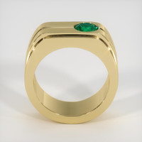 1.23 Ct. Emerald Ring, 18K Yellow Gold 3