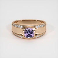 0.85 Ct. Gemstone Ring, 14K Rose Gold 1