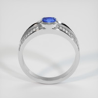 1.49 Ct. Blue Sapphire Ring, 10K White Gold 3