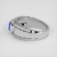 1.96 Ct. Blue Sapphire Ring, 14K White Gold 4