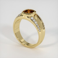 1.01 Ct. Gemstone Ring, 14K Yellow Gold 2