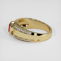1.16 Ct. Ruby Ring, 18K Yellow Gold 4