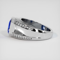 7.71 Ct. Blue Sapphire Ring, Platinum 950 4
