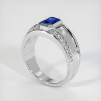 1.67 Ct. Sapphire Ring, Platinum 950 2