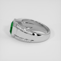3.17 Ct. Emerald Ring, Platinum 950 4