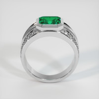 1.41 Ct. Emerald Ring, Platinum 950 3
