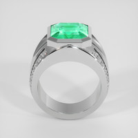 5.33 Ct. Emerald Ring, Platinum 950 3