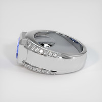 1.70 Ct. Sapphire Ring, 14K White Gold 4