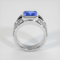 1.70 Ct. Sapphire Ring, 18K White Gold 3