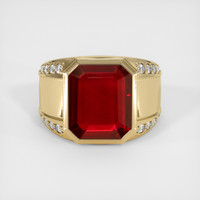 6.23 Ct. Ruby Ring, 10K Yellow Gold 1