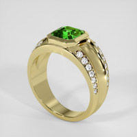1.59 Ct. Tsavorite Garnet Ring, 14K Yellow Gold 2