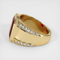 6.23 Ct. Ruby Ring, 14K Yellow Gold 4