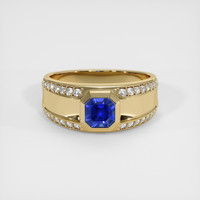 1.10 Ct. Sapphire Ring, 14K Yellow Gold 1