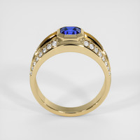 1.10 Ct. Sapphire Ring, 18K Yellow Gold 3
