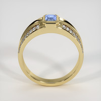 0.58 Ct. Sapphire Ring, 18K Yellow Gold 3