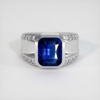 3.03 Ct. Sapphire Ring, Platinum 950 1