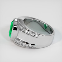3.88 Ct. Emerald Ring, Platinum 950 4