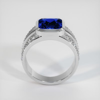 3.03 Ct. Sapphire Ring, 14K White Gold 3