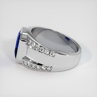 3.03 Ct. Sapphire Ring, 14K White Gold 4