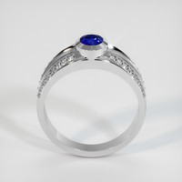0.95 Ct. Sapphire Ring, 18K White Gold 3