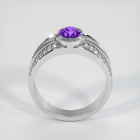 2.13 Ct. Sapphire Ring, 18K White Gold 3