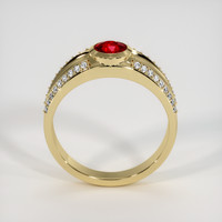 1.11 Ct. Ruby Ring, 14K Yellow Gold 3