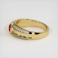 1.11 Ct. Ruby Ring, 14K Yellow Gold 4