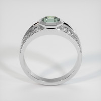 0.91 Ct. Bluish Grey Sapphire Ring, Platinum 950 3