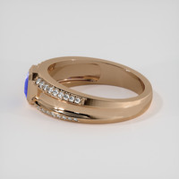 1.01 Ct. Sapphire Ring, 18K Rose Gold 4