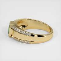 1.31 Ct. Green Chrome Tourmaline Ring, 10K Yellow Gold 4