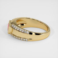 0.84 Ct. Ruby Ring, 14K Yellow Gold 4