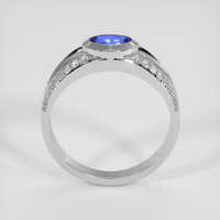 0.50 Ct. Blue Sapphire Ring, Platinum 950 3
