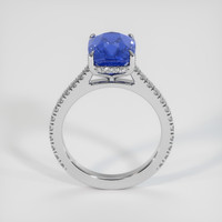 4.52 Ct. Blue Sapphire Ring, Platinum 950 3