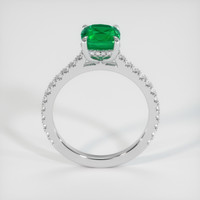 1.43 Ct. Emerald Ring, Platinum 950 3