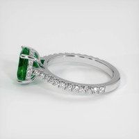 1.62 Ct. Emerald Ring, Platinum 950 4